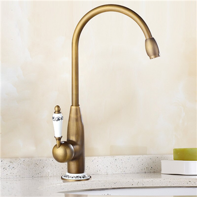 Brass Finish Faucets